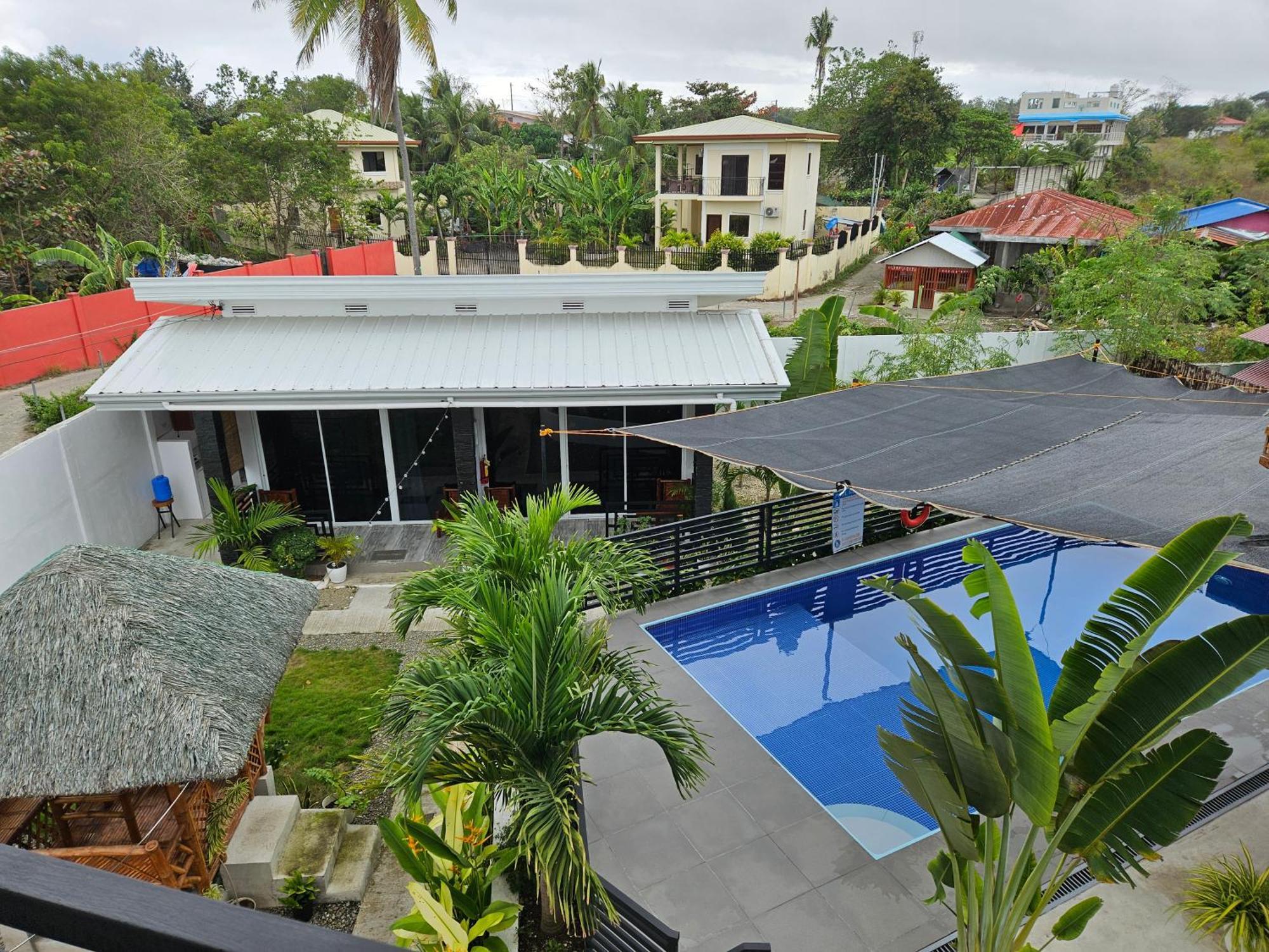 Palm View Moalboal Hotel Bagian luar foto